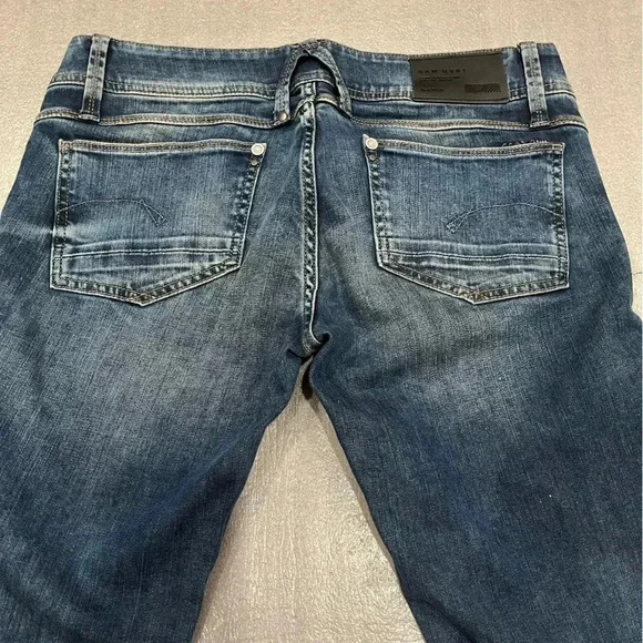 [W31L34]Gstar Raw GS01 Lynn Skinny WMN Low Rise Jeans - Picture 12 of 12
